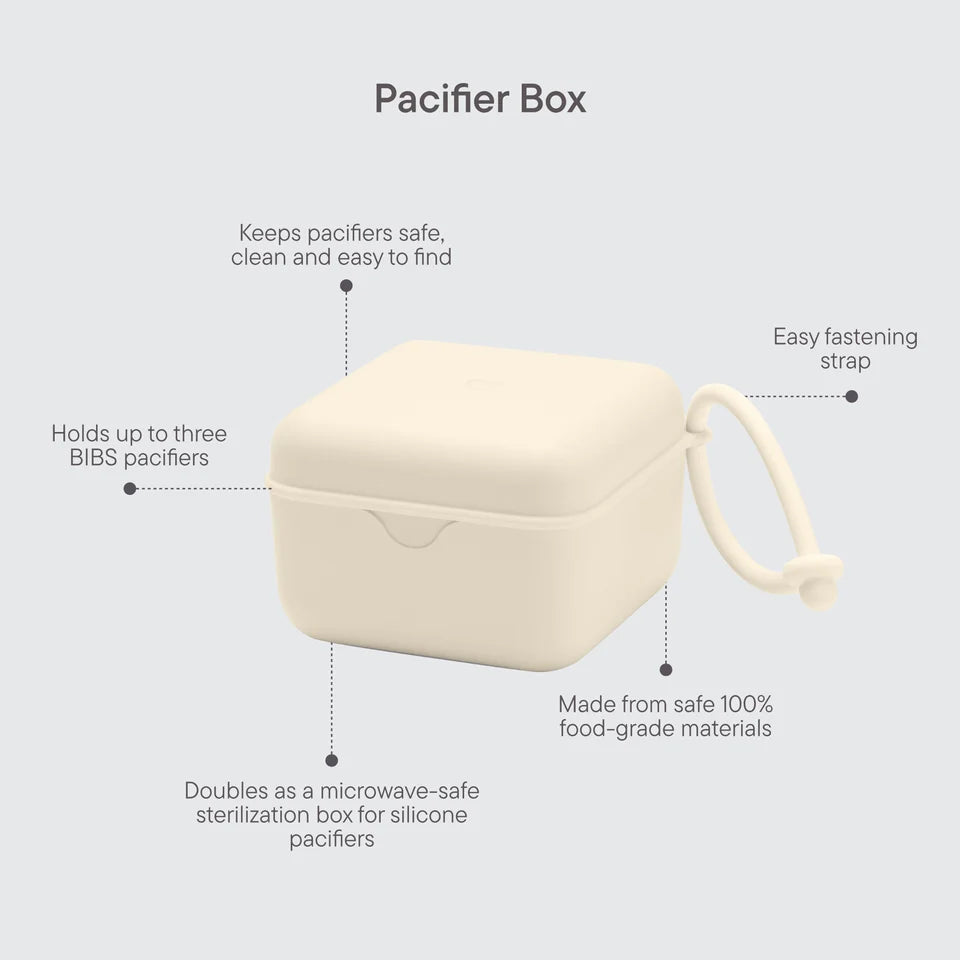 BIBS Pacifier Box - Blush