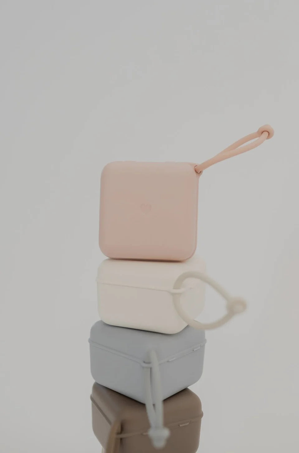 BIBS Pacifier Box - Blush