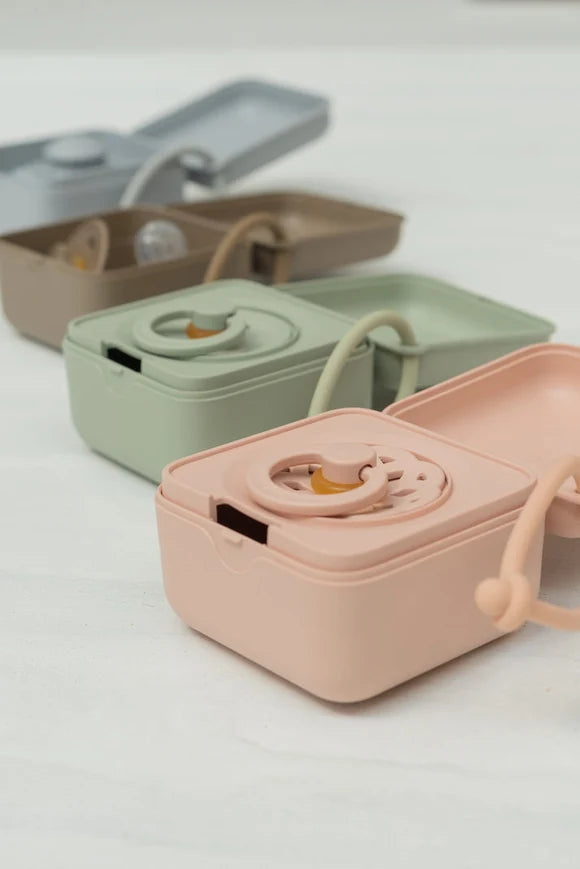 BIBS Pacifier Box - Blush