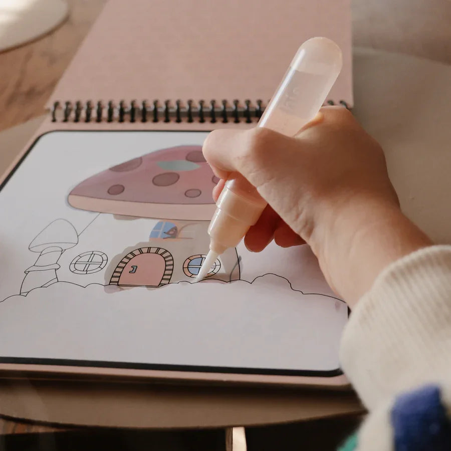 Mushie Reusable Water Colour Pad - Fairies