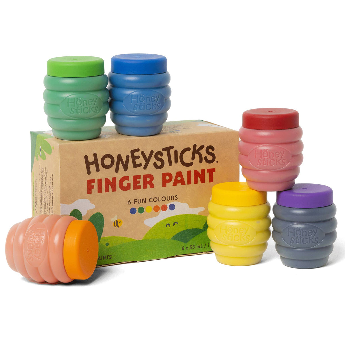 Honeysticks Finger Paint