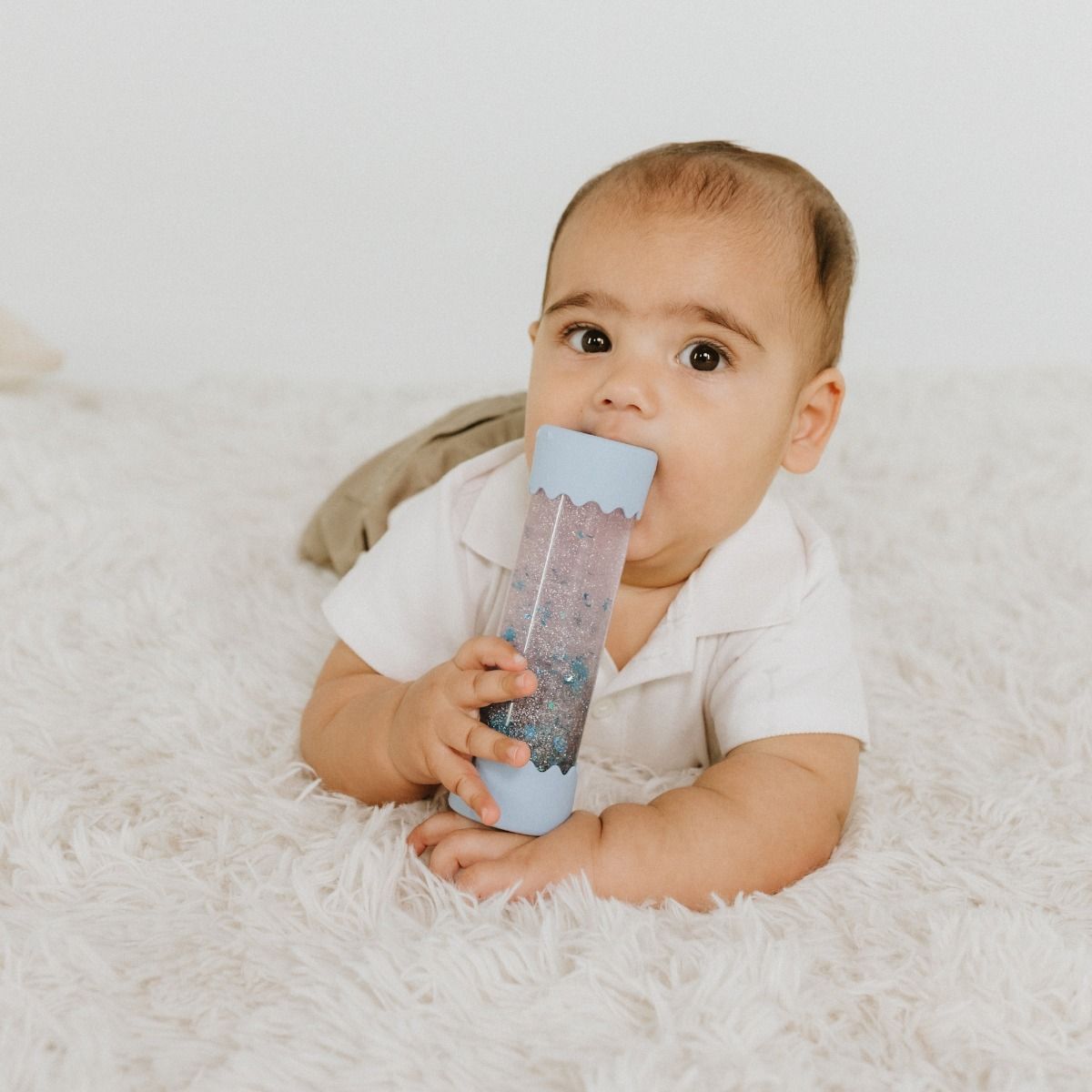 Jellystone Baby Calm Down Bottle - Soft Blue