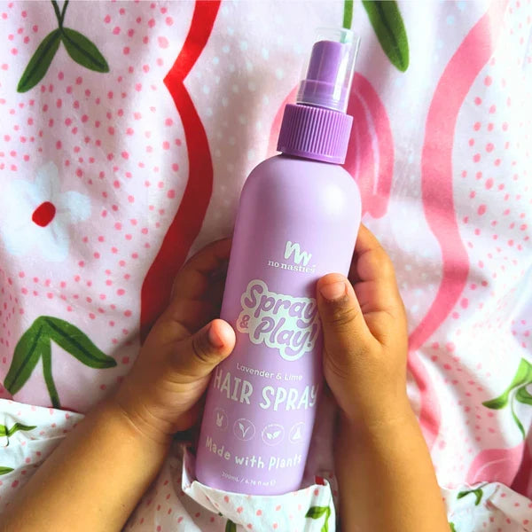 No Nasties Alcohol Free Hairspray - Calming Lavender and Fresh Lime