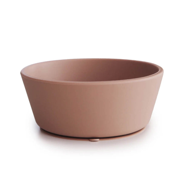 Mushie Silicone Suction Bowl - Blush