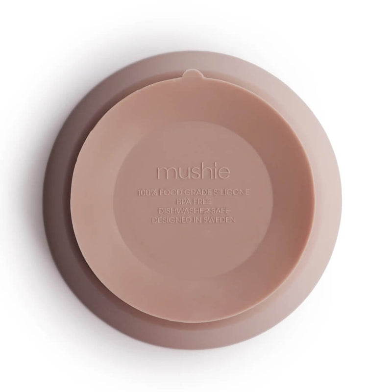 Mushie Silicone Suction Bowl - Blush