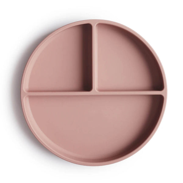 Mushie Silicone Suction Plate - Blush