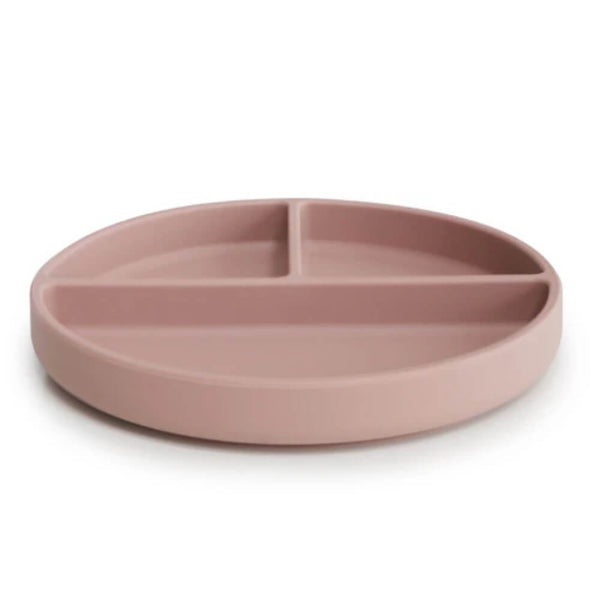 Mushie Silicone Suction Plate - Blush