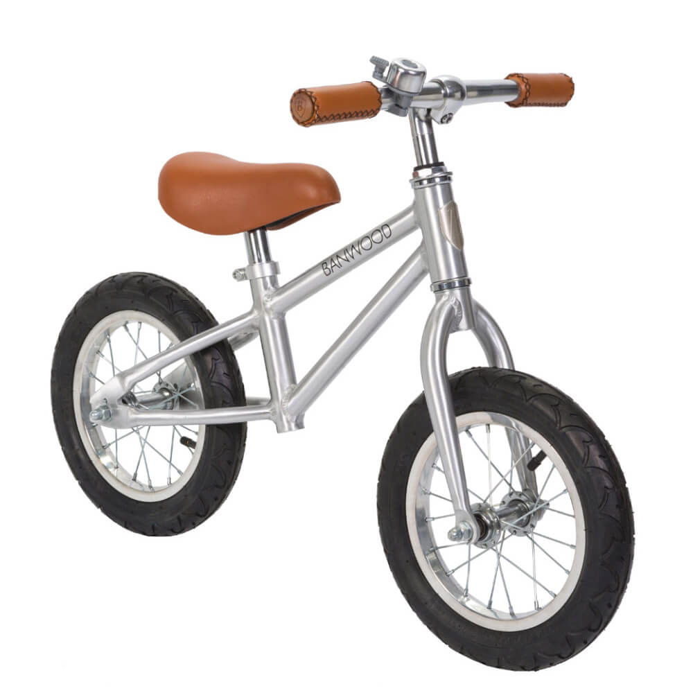Banwood First Go Balance Bike - Chrome