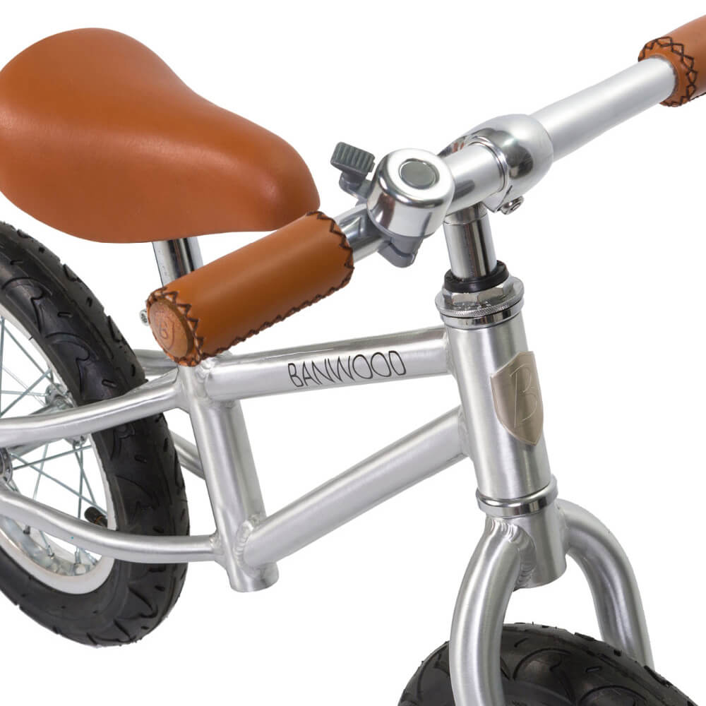 Banwood First Go Balance Bike - Chrome
