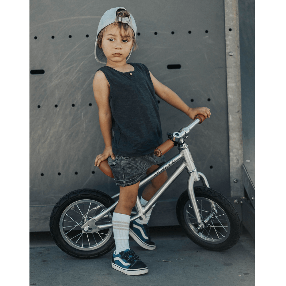 Banwood First Go Balance Bike - Chrome
