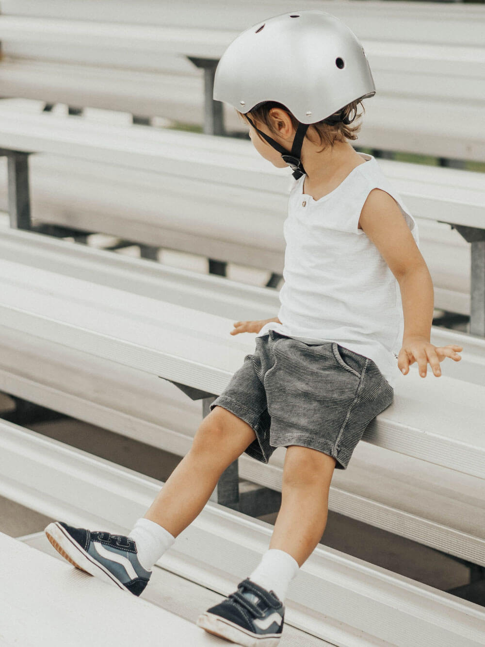 Banwood Classic Helmet - Chrome