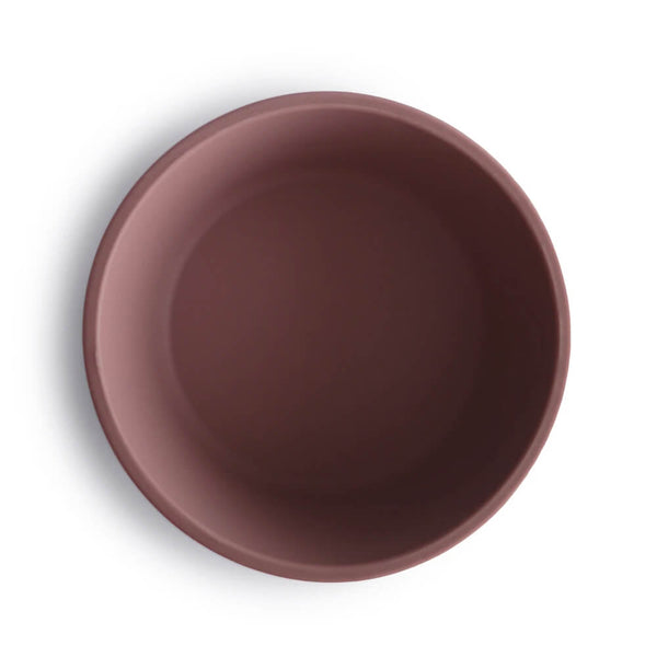 Mushie Silicone Suction Bowl - Cloudy Mauve