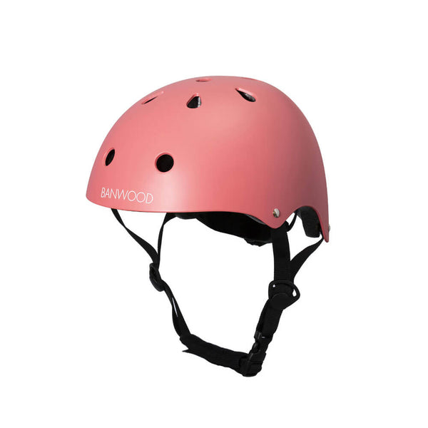 bike helmet color in the woods Banwood Classic Helmet - Coral