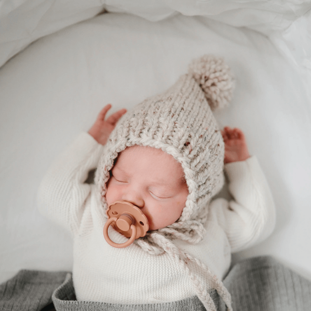 Frigg Pacifier - Latex - Daisy Blush