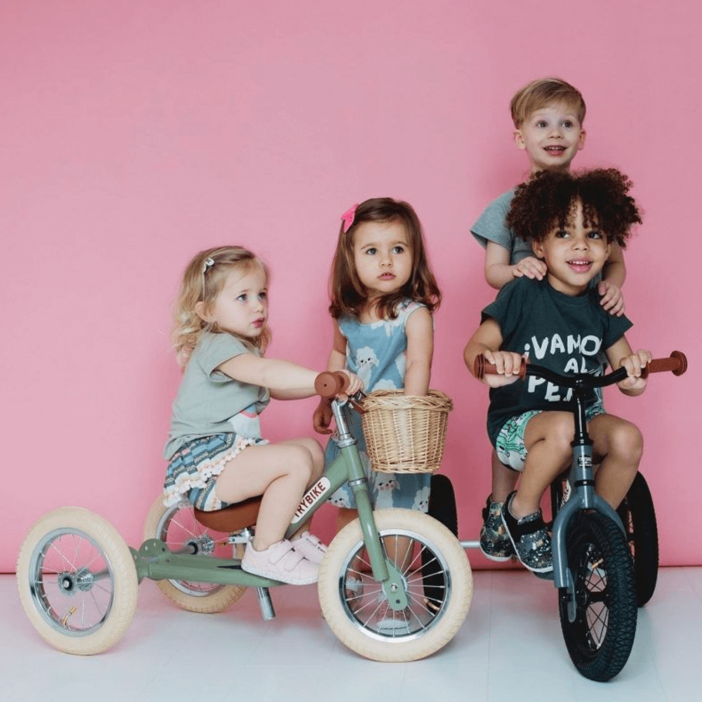 TryBike Vintage Green Little Gatherer NZ Childrens Boutique