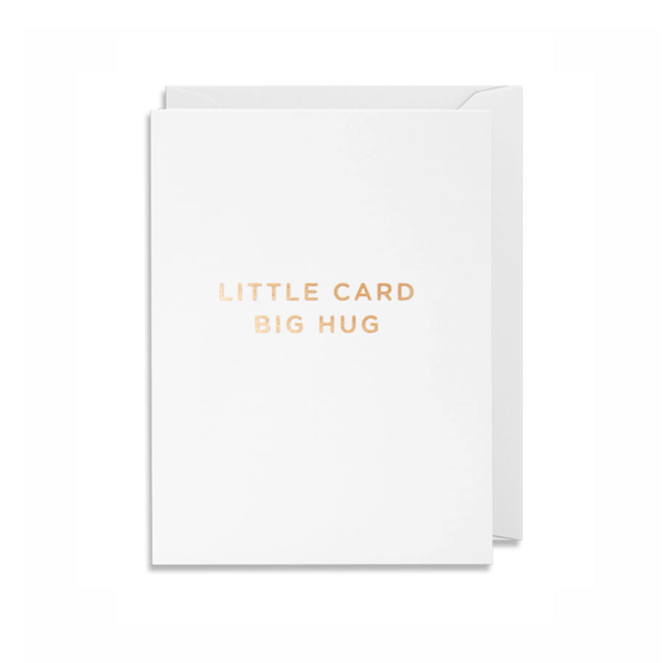 Lagom Design Little Card Big Hug Greeting Card