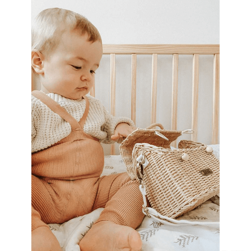 Silly Silas Footless Tights - Light Brown