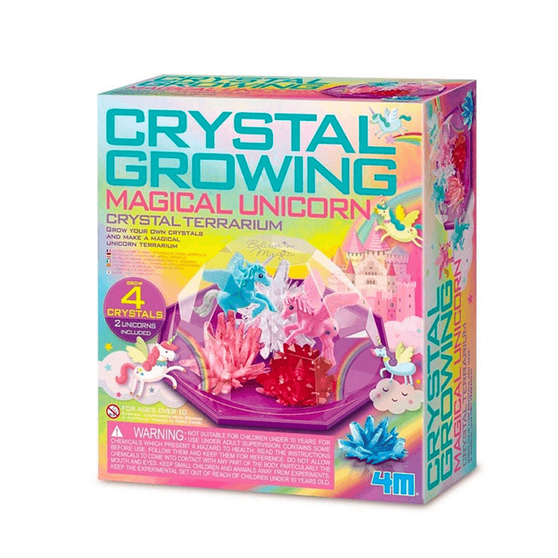 4M Crystal Growing Magical Unicorn Terrarium
