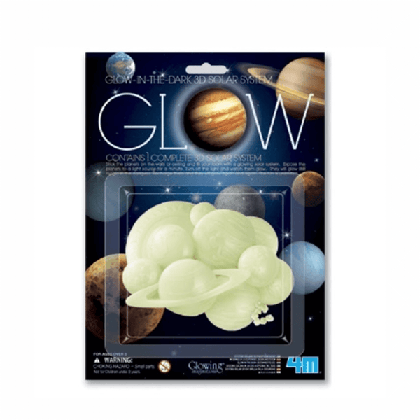 4M Glow in the Dark 3D Solar System