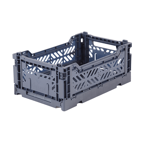 AY-KASA Foldable Crate - Mini Cobalt Blue