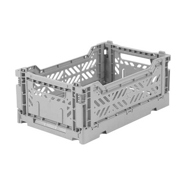 AY-KASA Foldable Crate - Mini Grey