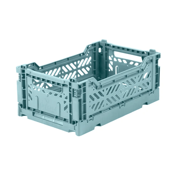 AY-KASA Foldable Crate - Mini Teal