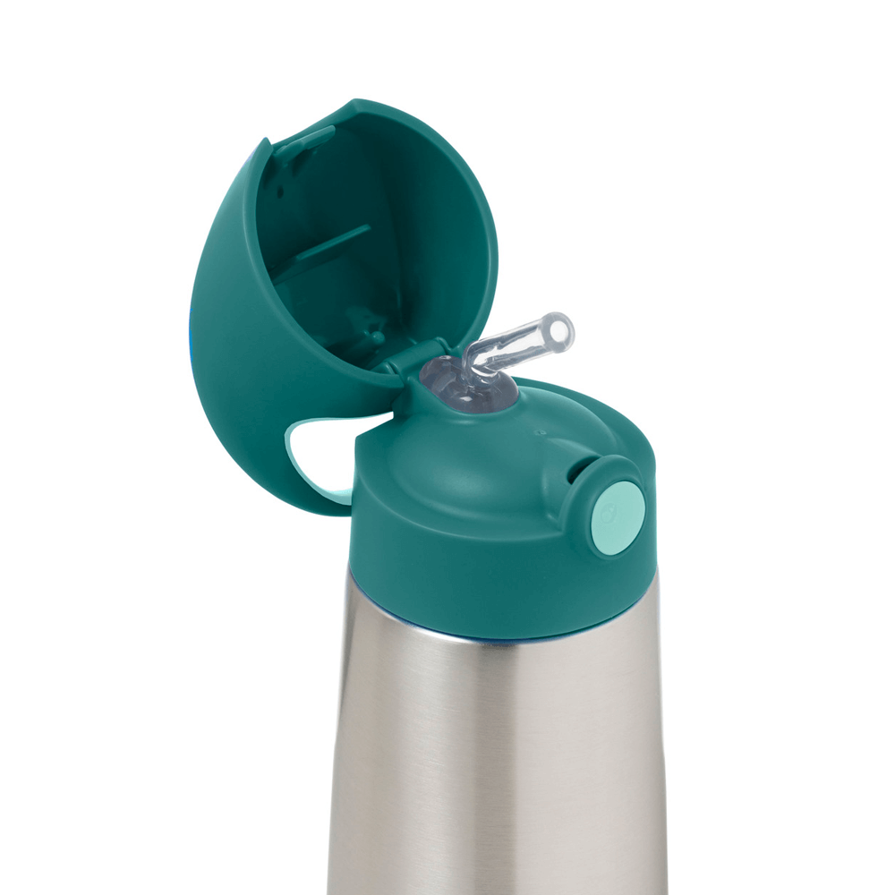 B.Box Insulated Drink Bottle 350ml - Emerald Forest
