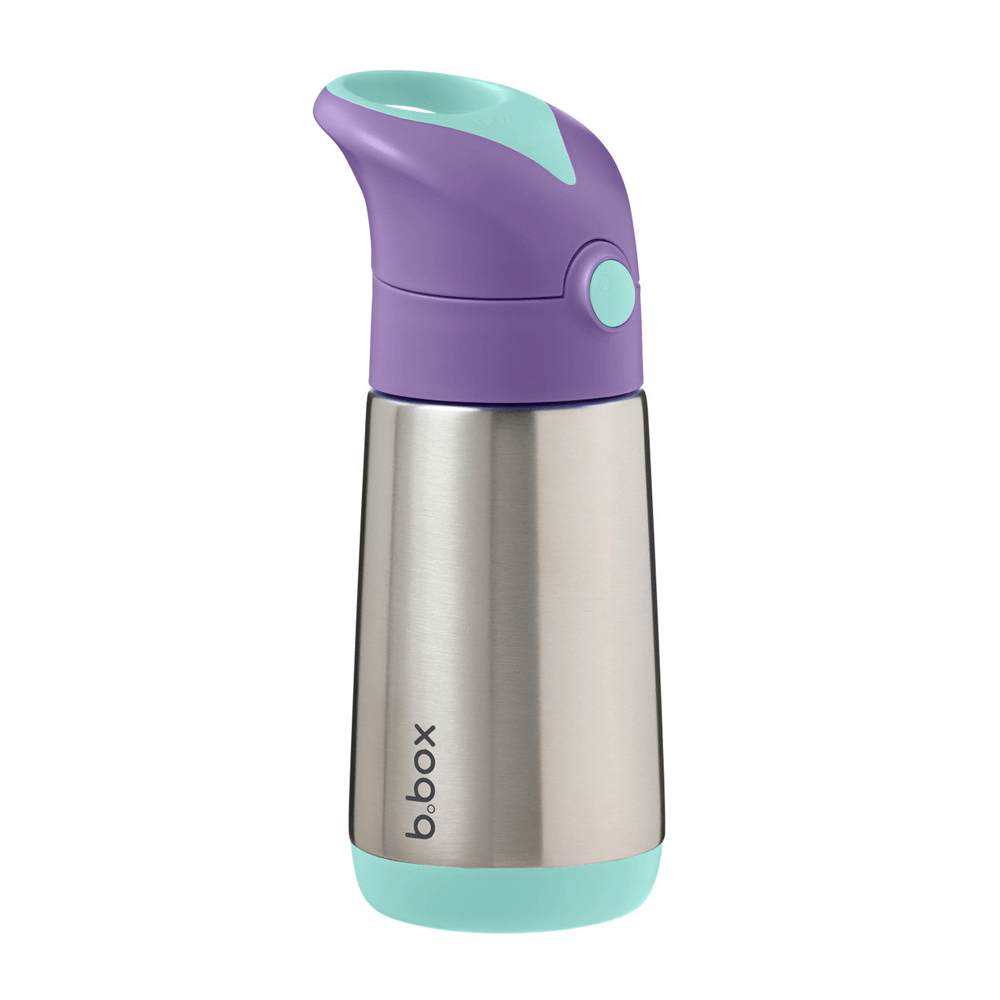 B.Box Insulated Drink Bottle 350ml - Lilac Pop