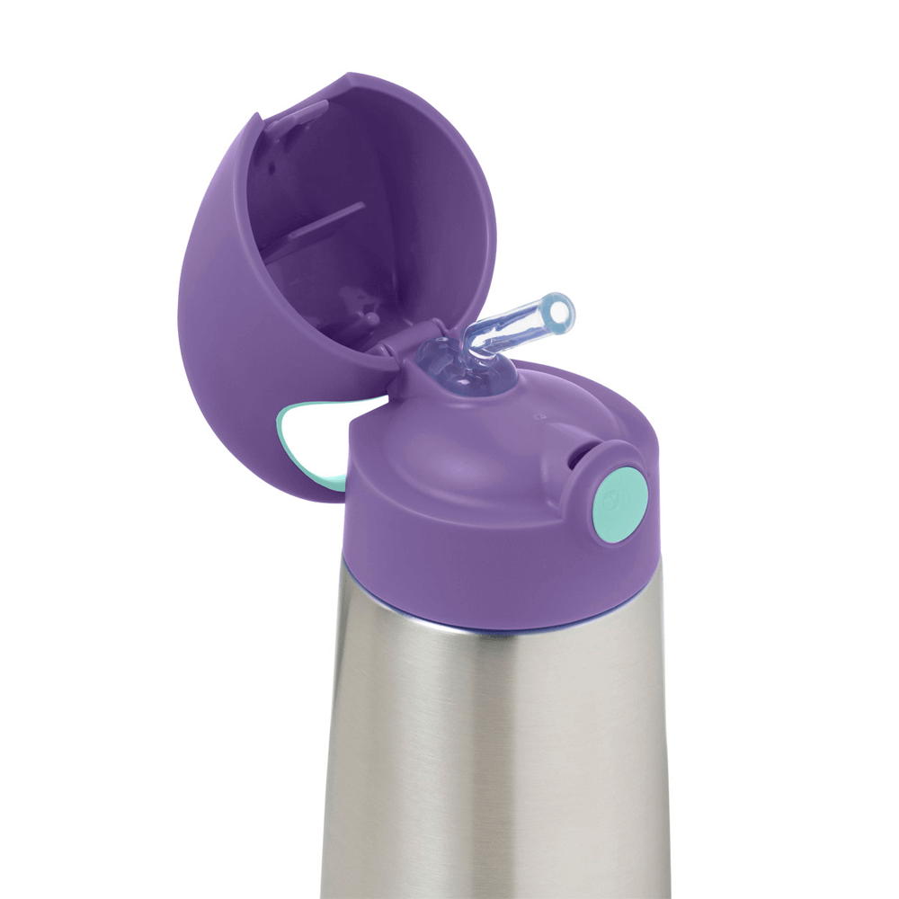 B.Box Insulated Drink Bottle 350ml - Lilac Pop