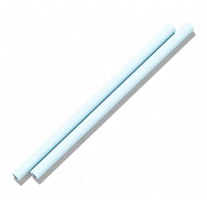 Bink Silicone Straw 2 Pack - Glacier
