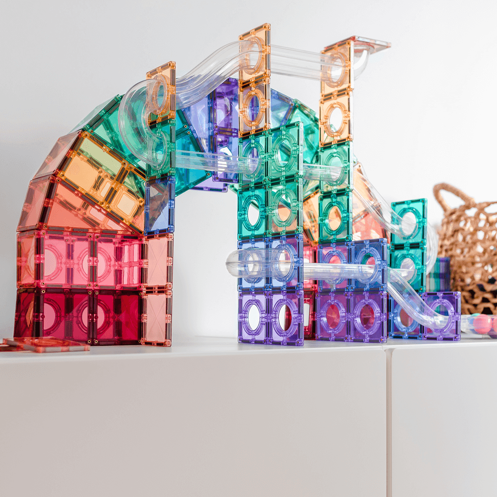 Connetix Pastel Ball Run Pack 106 Pc