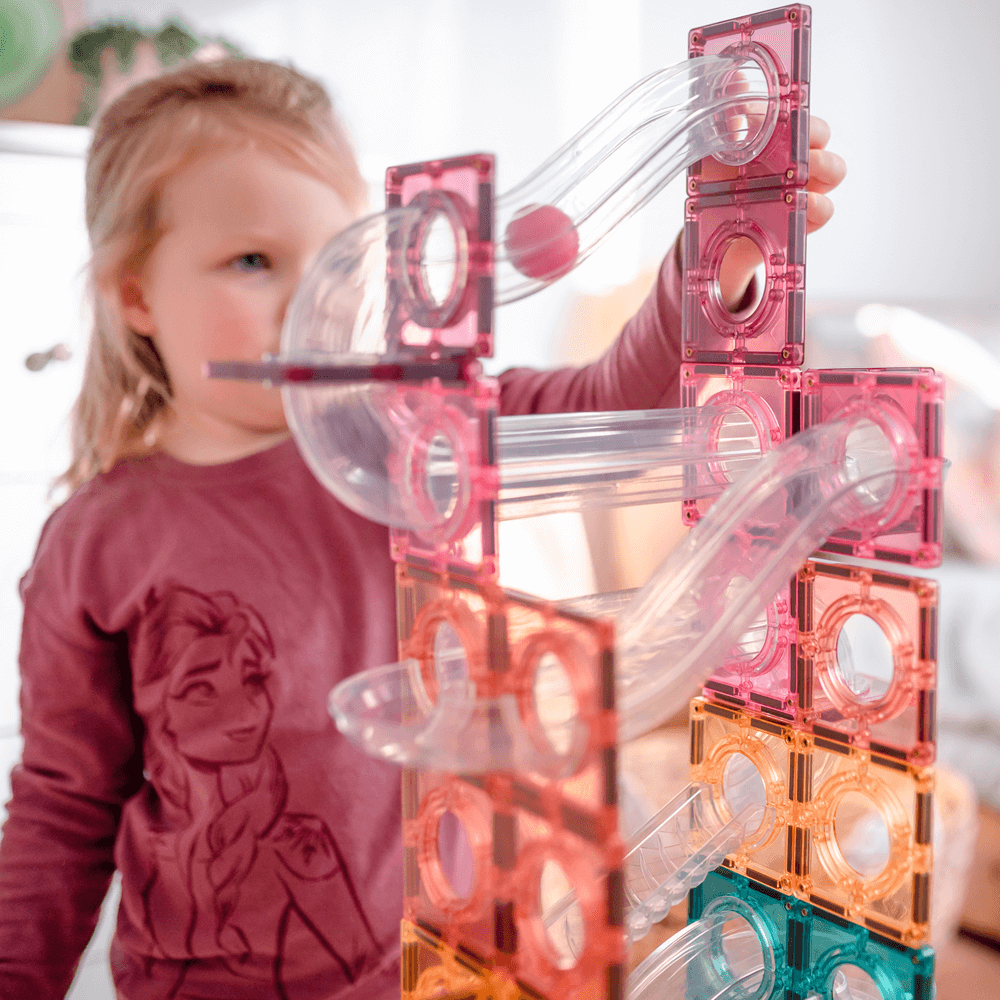 Connetix Pastel Ball Run Pack 106 Pc