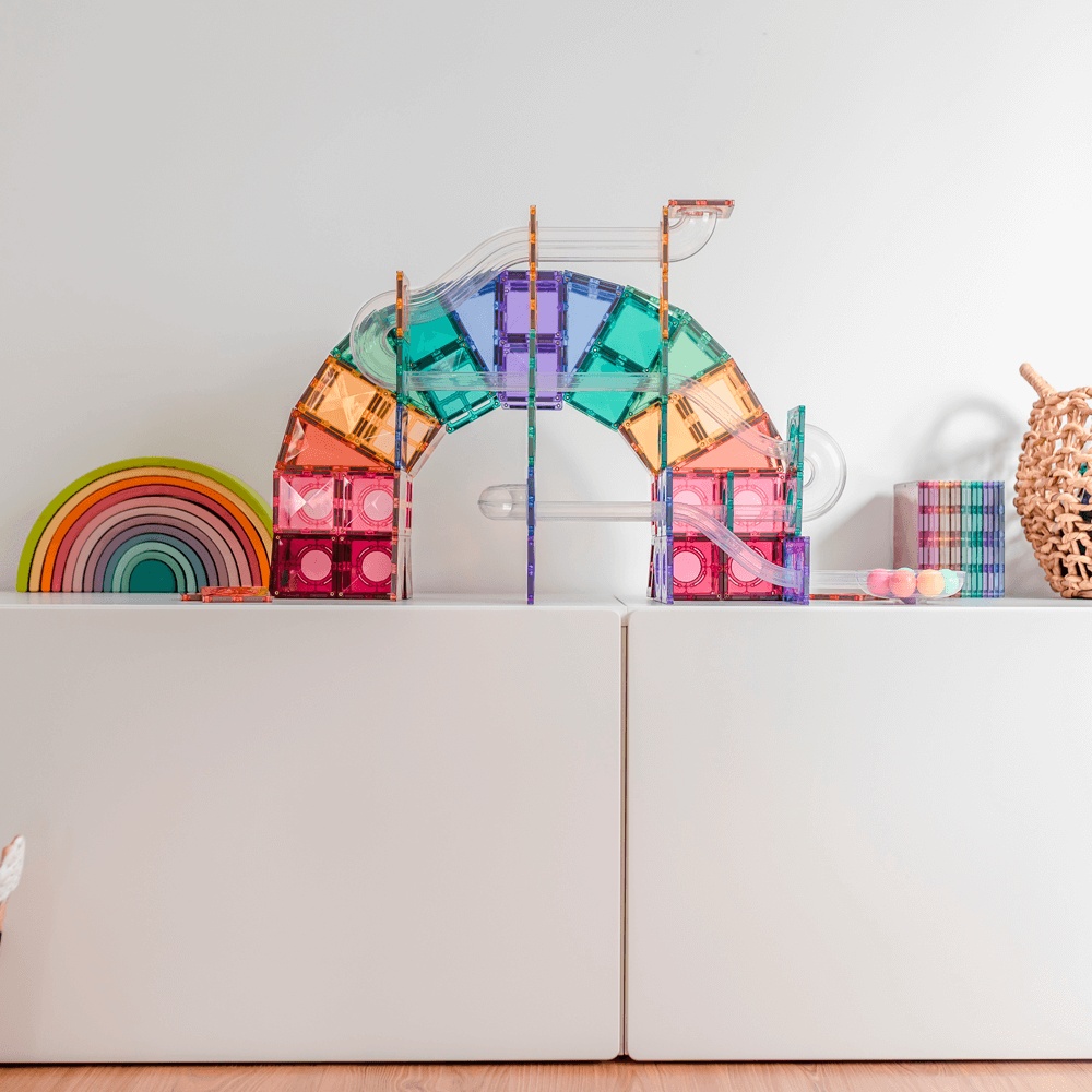 Connetix Pastel Ball Run Pack 106 Pc