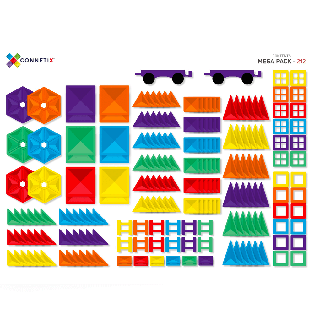 Connetix Mega Pack 212 pc