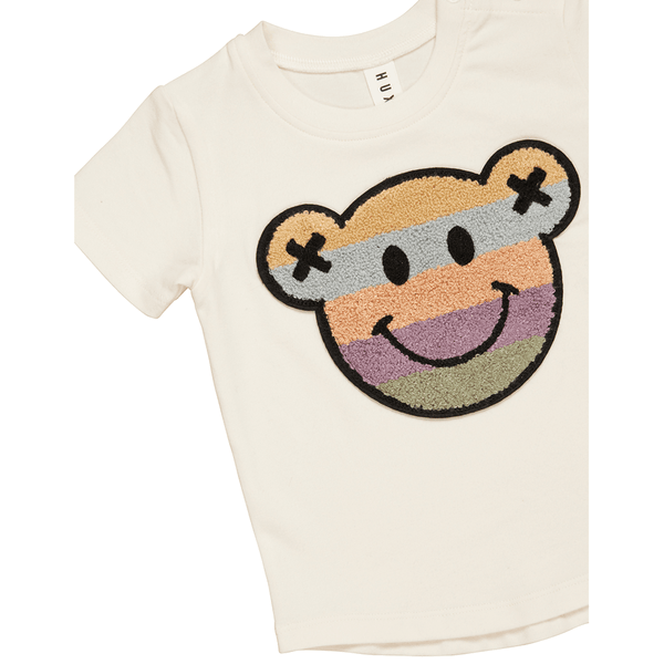 Huxbaby Rainbow Smile Bear T-Shirt