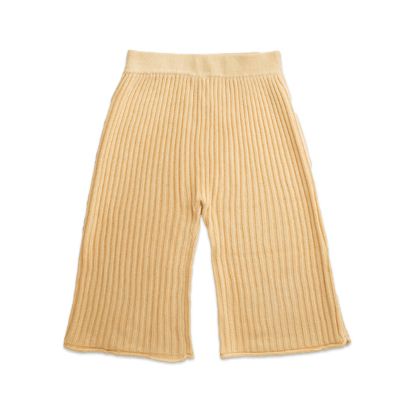 Illoura The Label - Essential Knit 3⁄4 Pants - Butter