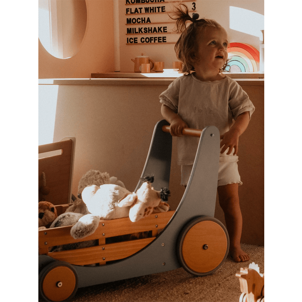 Kinderfeets Cargo Walker - Slate Blue