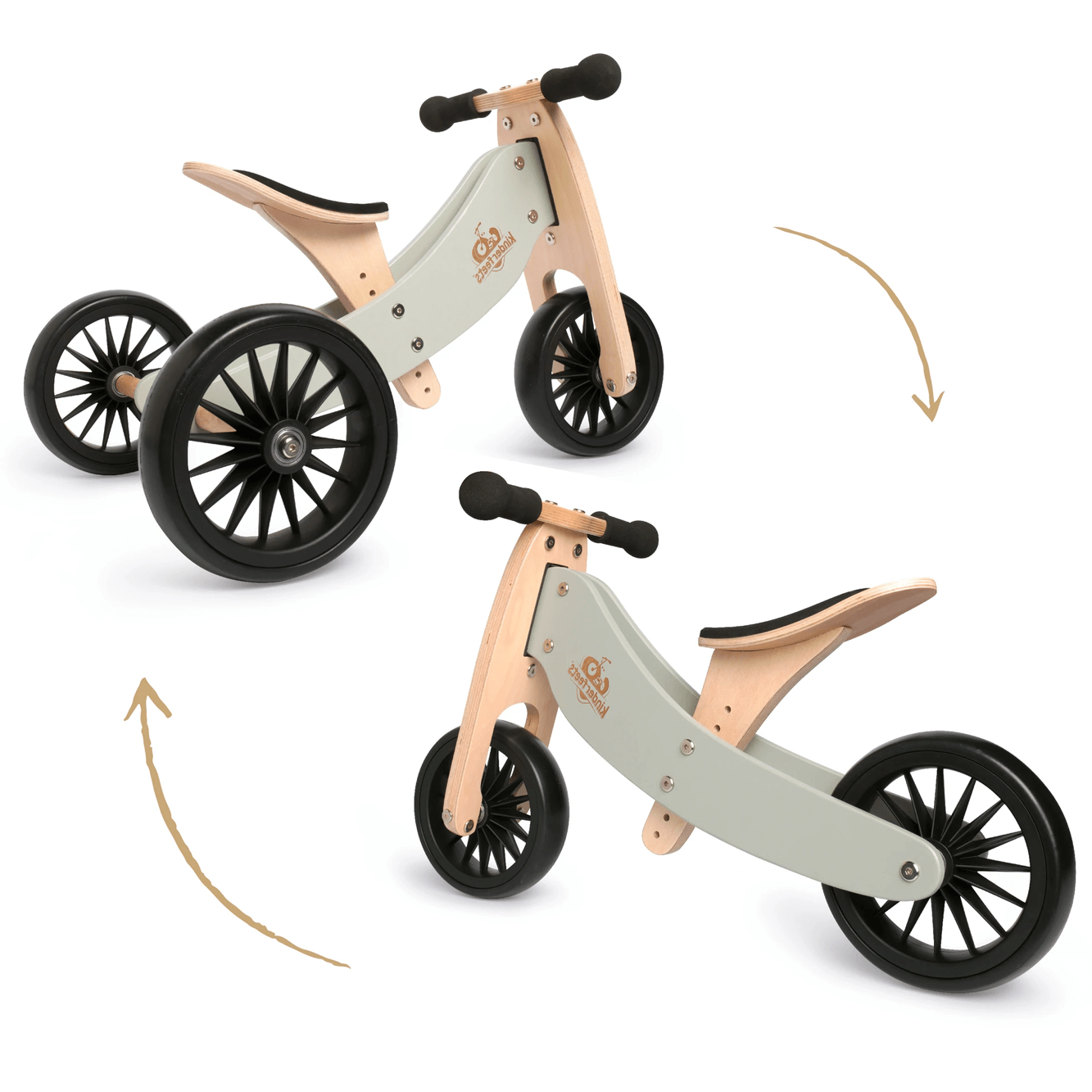 Kinderfeets Tiny Tot 2in1 Trike - Sage