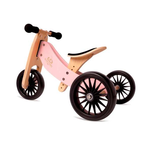 Kinderfeets Tiny Tot Plus 2in1 Trike - Rose