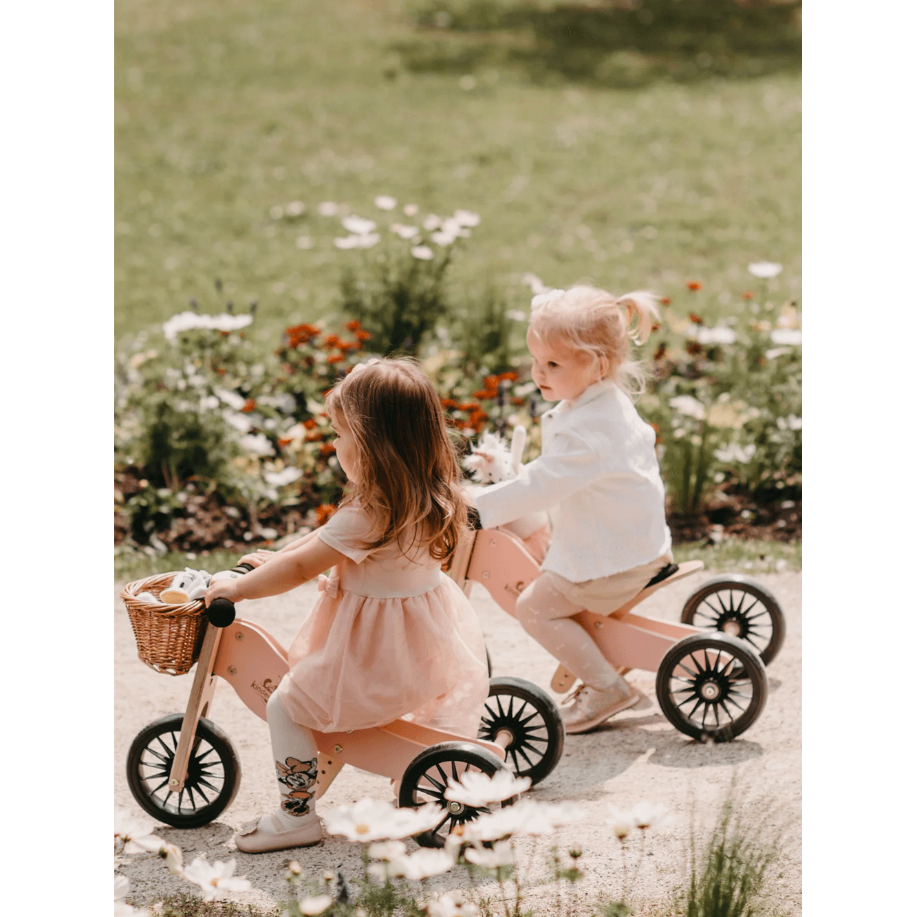 Kinderfeets Tiny Tot Plus 2in1 Trike - Rose