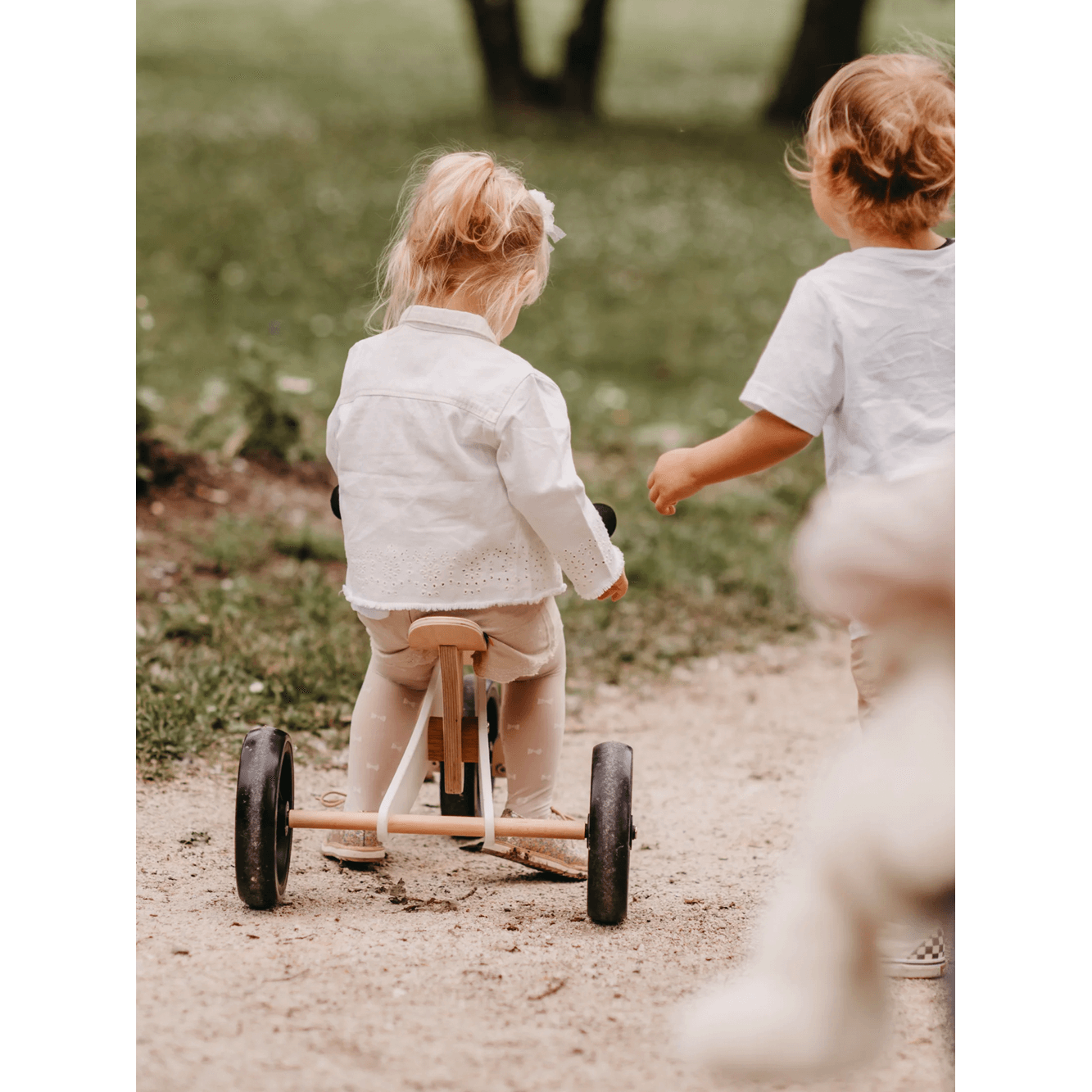 Kinderfeets Tiny Tot Plus 2in1 Trike - White