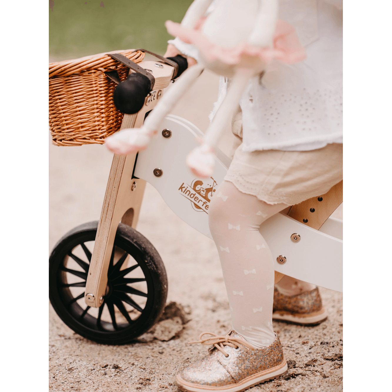 Kinderfeets Tiny Tot Plus 2in1 Trike - White