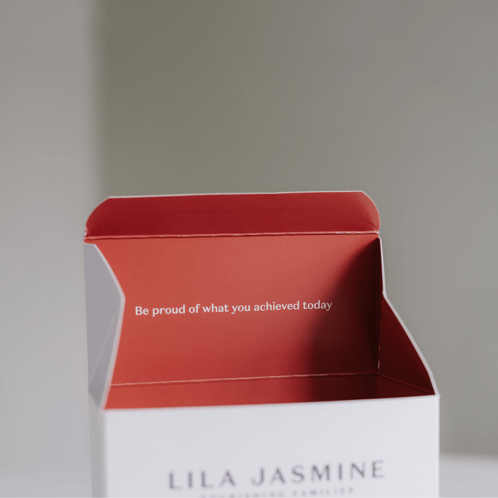 Lila Jasmine Lactation Bars - Mixed Berry & White Chocolate Box Of Six