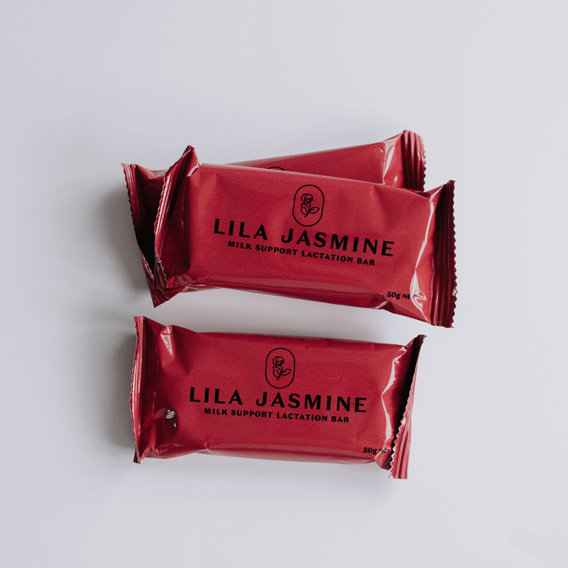 Lila Jasmine Lactation Bars - Mixed Berry & White Chocolate Box Of Six