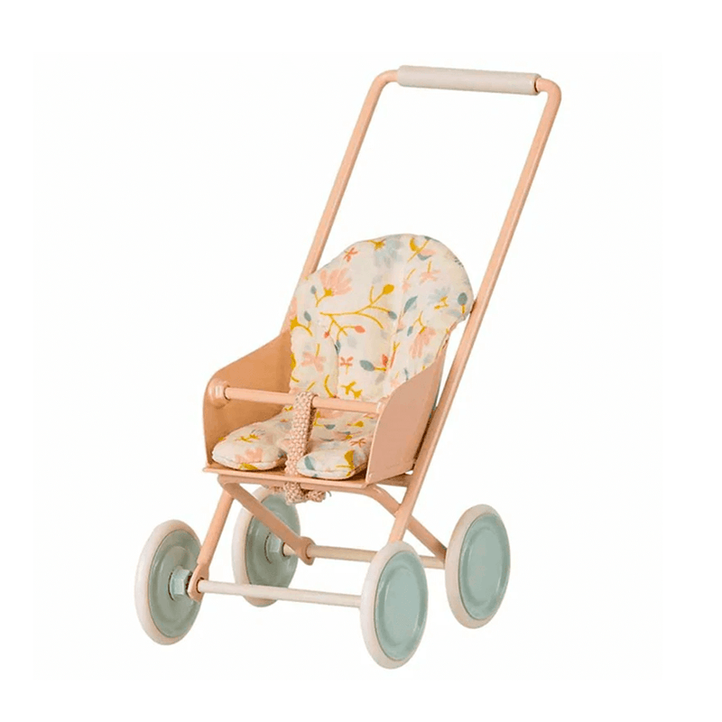 Maileg Metal Stroller Micro - Powder