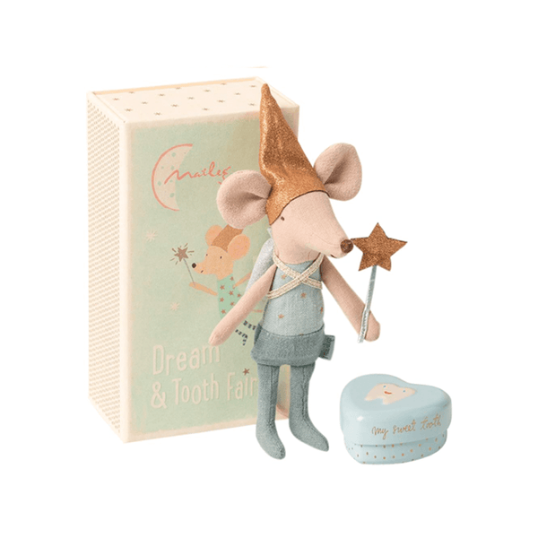Maileg Tooth Fairy Mouse - Blue