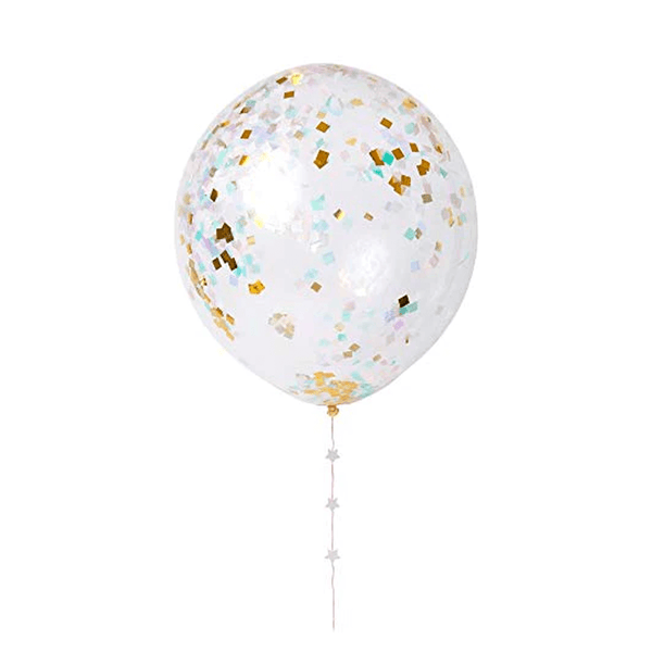 Meri Meri Iridescent Confetti Balloon Kit