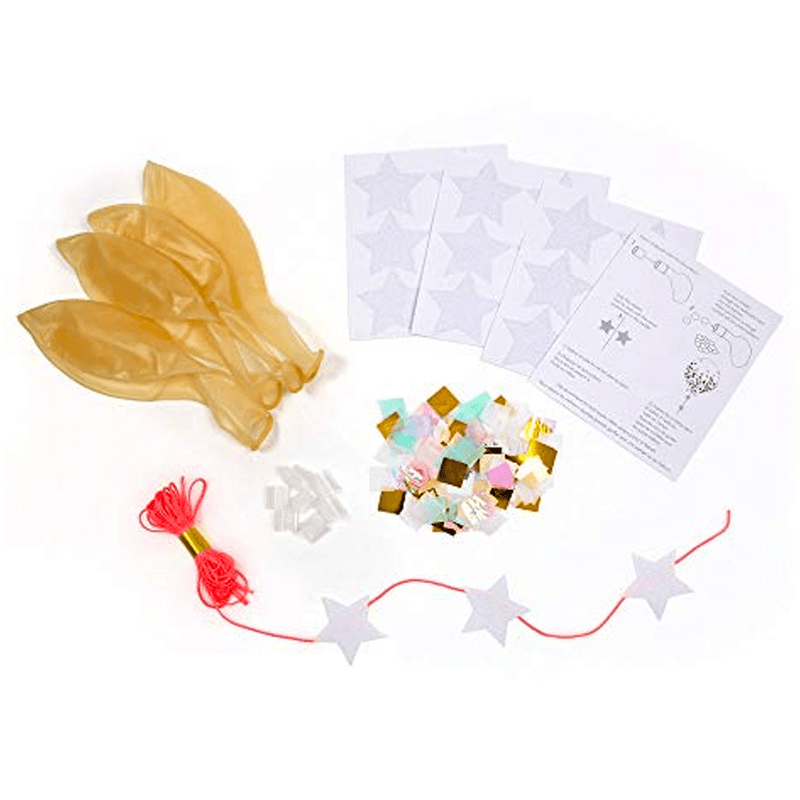 Meri Meri Iridescent Confetti Balloon Kit