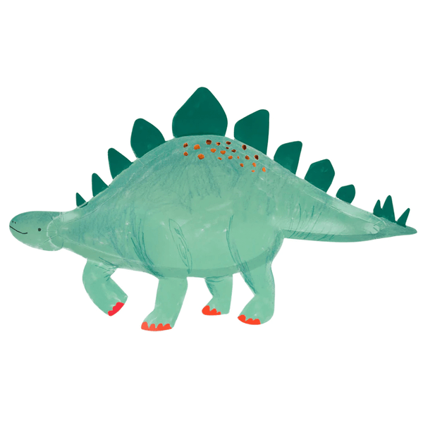 Meri Meri Dinosaur Stegosaurus Platter