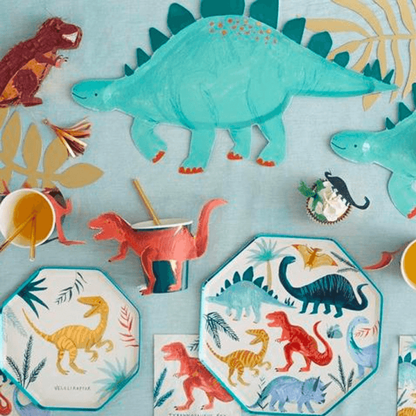 Meri Meri Dinosaur Stegosaurus Platter